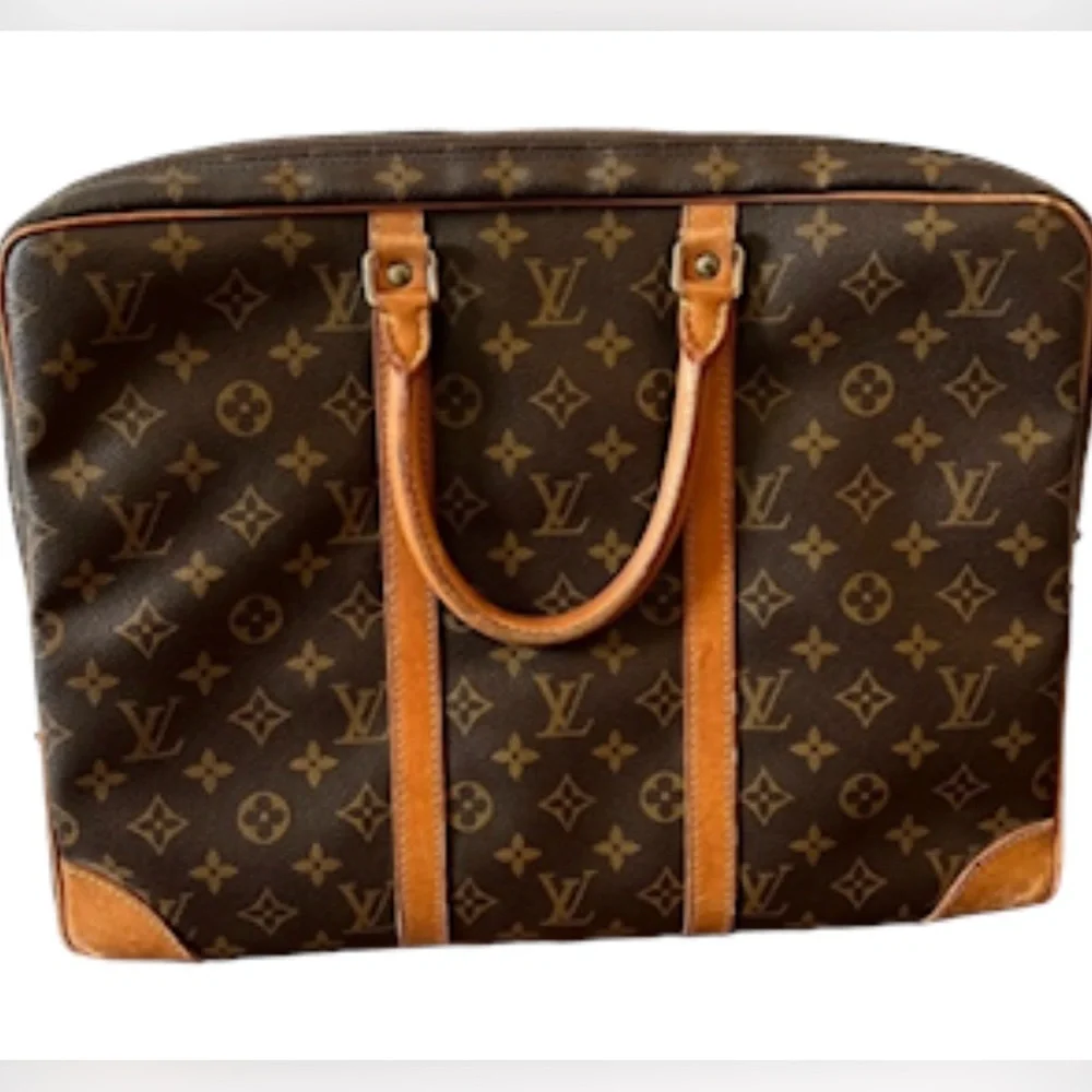 Louis Vuitton Monogram Porte Documents Bag - 💼 Voyage Laptop Case 👜 - Picture 10 of 16